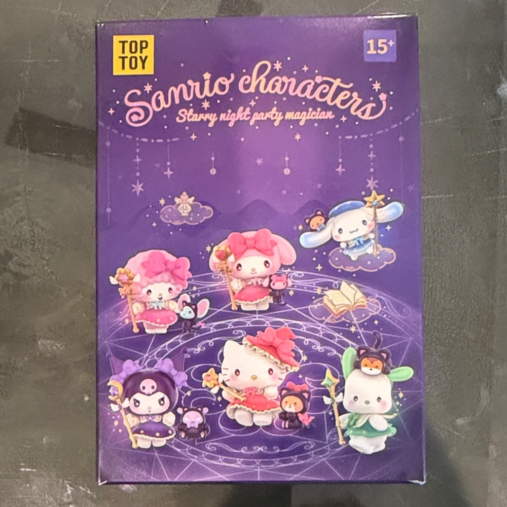 New RARE- Top Toy Sanrio Characters Starry Night Magician Series - Blind Box